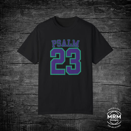 Psalm 23 ‘Grape’ Comfort Colors Tee