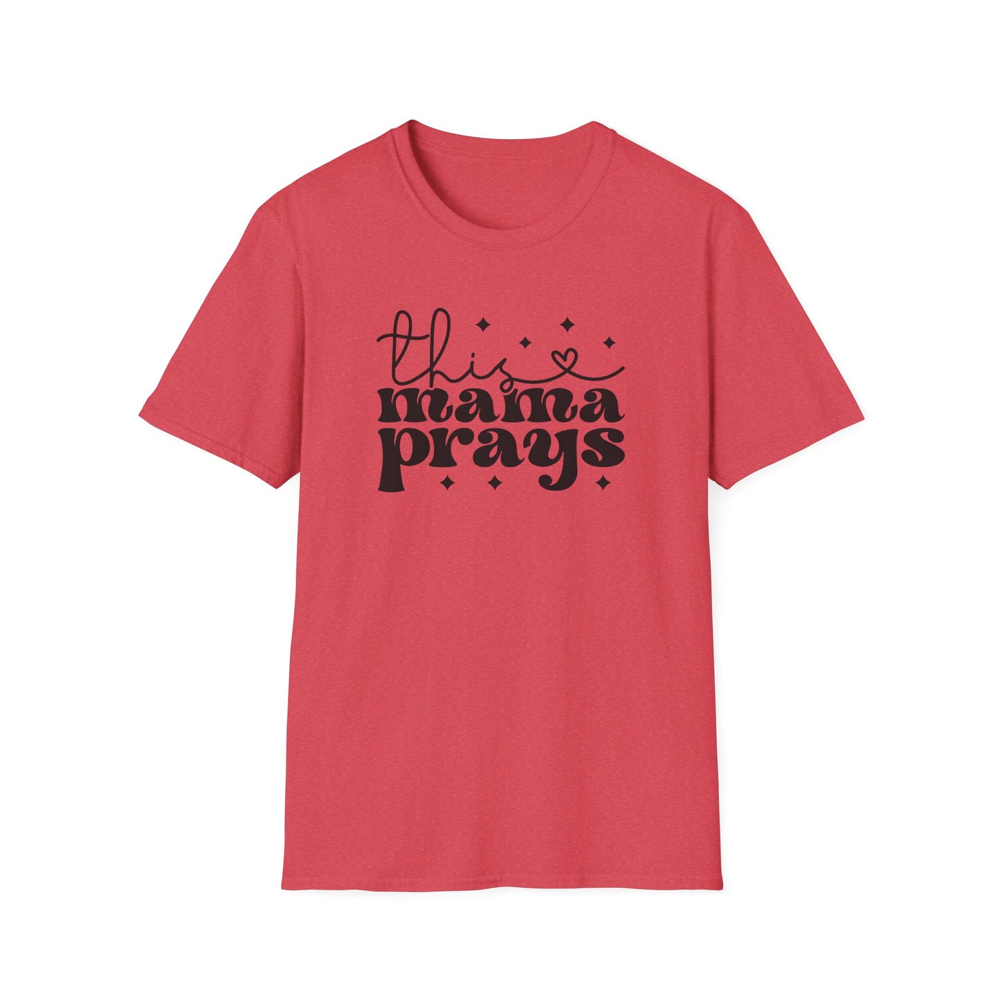 This Mama Prays Softstyle T-Shirt - Perfect Gift for Moms