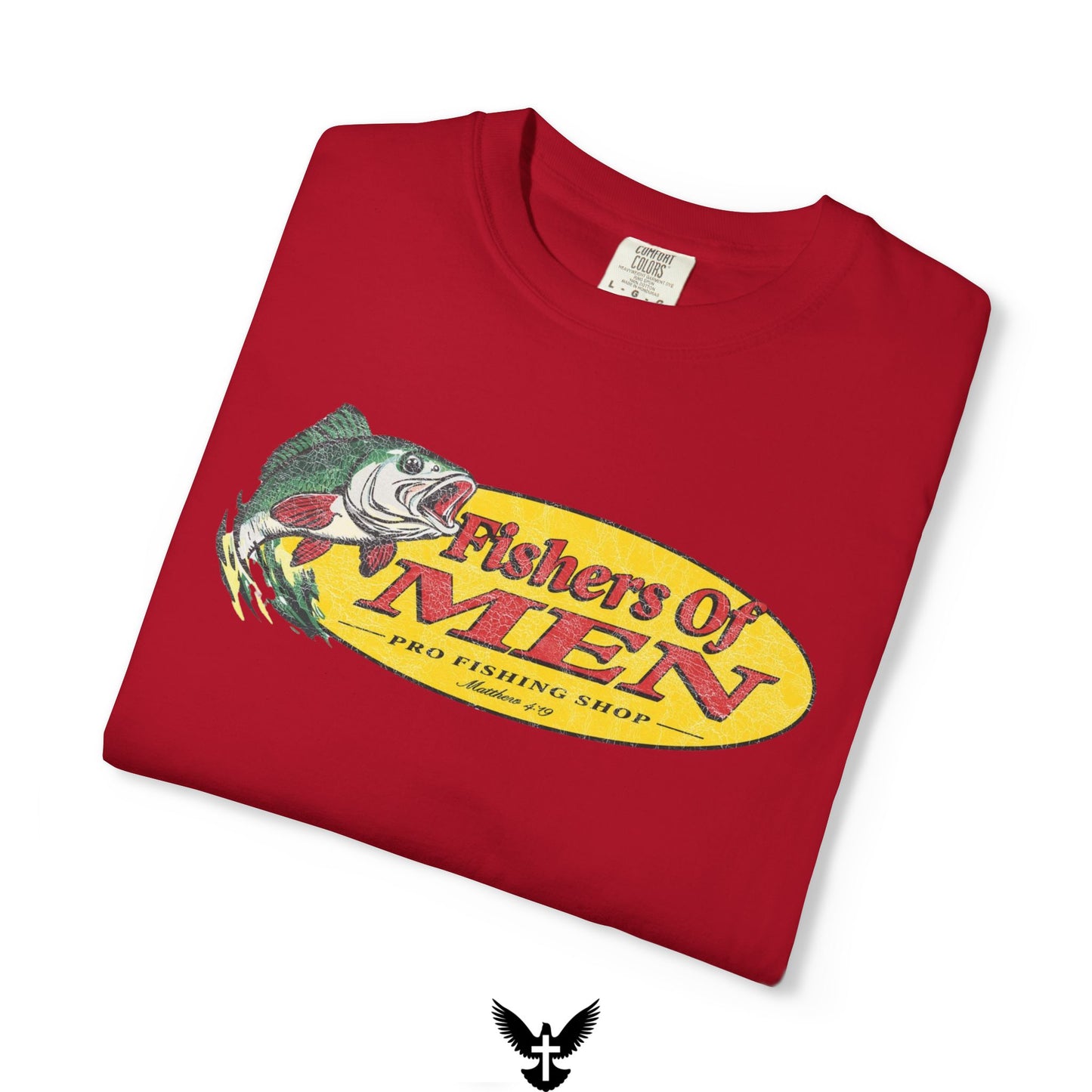 Fishers of Men T-Shirt – Christian Fishing Graphic Tee Inspired by Matthew 4:19