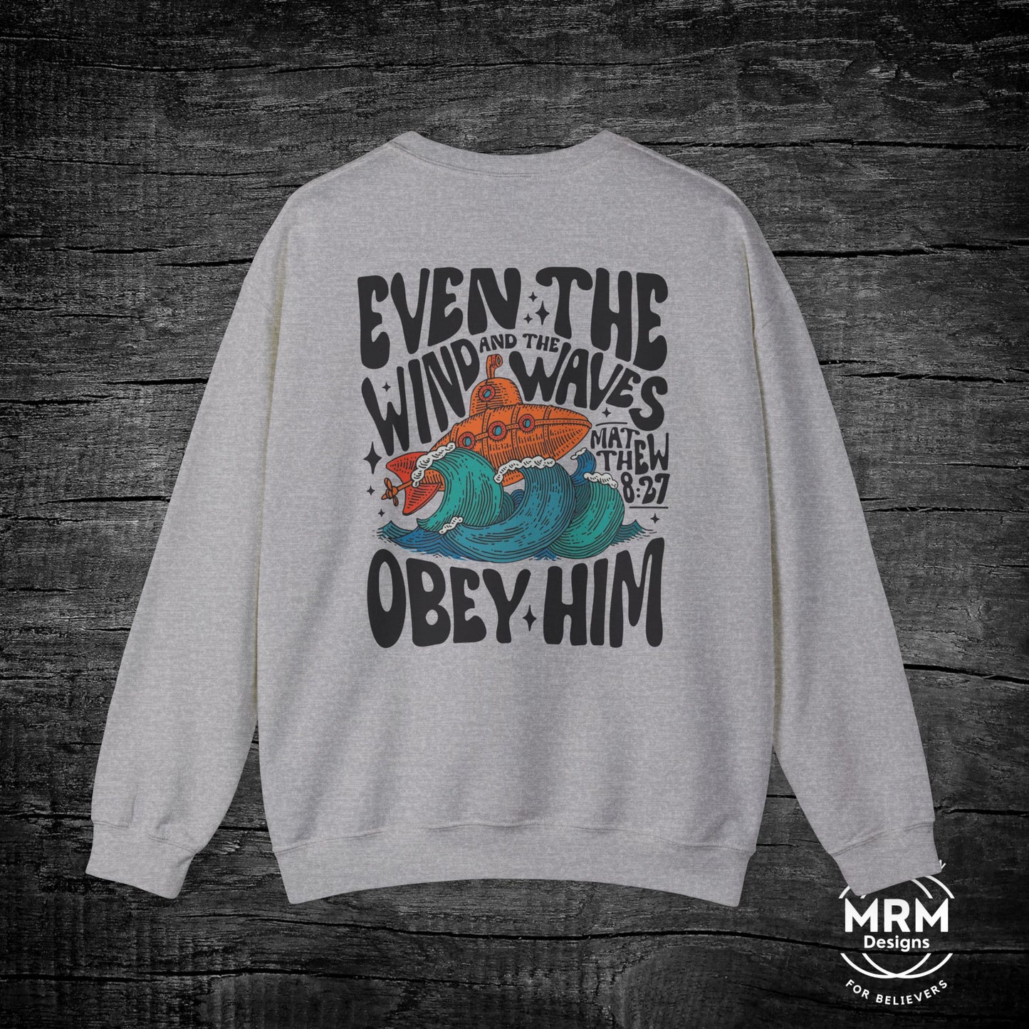 Wind and Waves Crewneck Sweatshirt