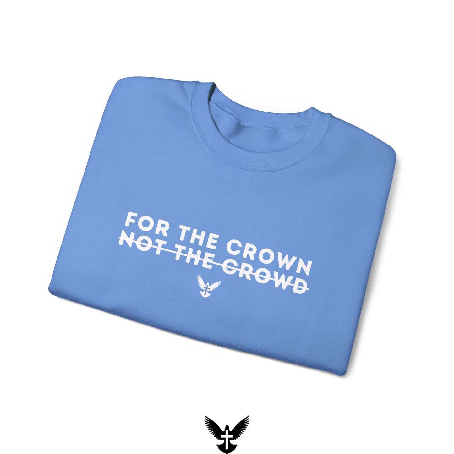 ‘For the Crown’ Unisex Crewneck Sweatshirt