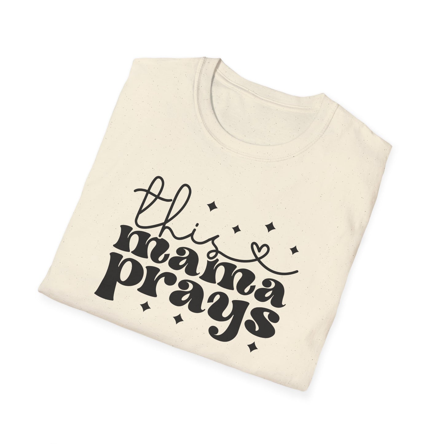 This Mama Prays Softstyle T-Shirt - Perfect Gift for Moms