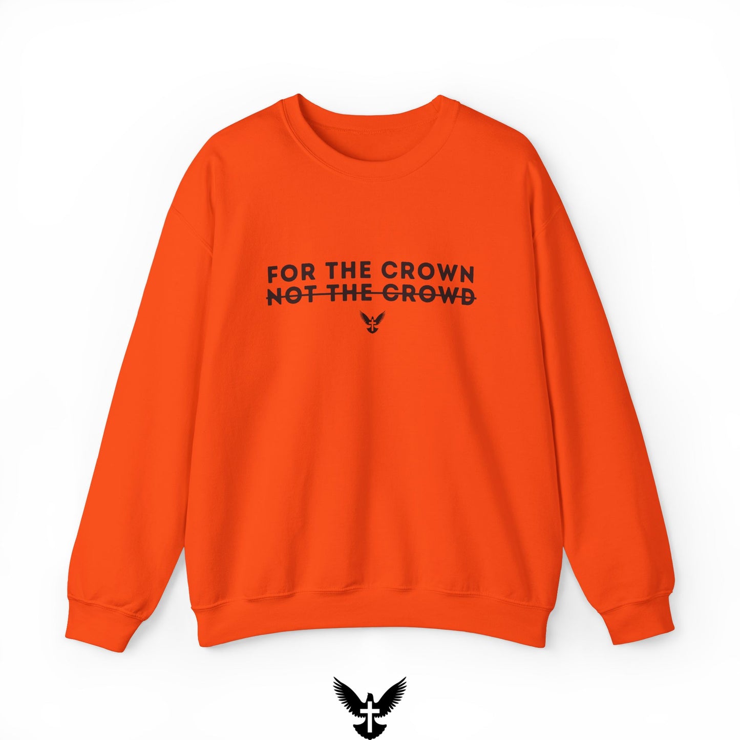 ‘For the Crown’ Unisex Crewneck Sweatshirt