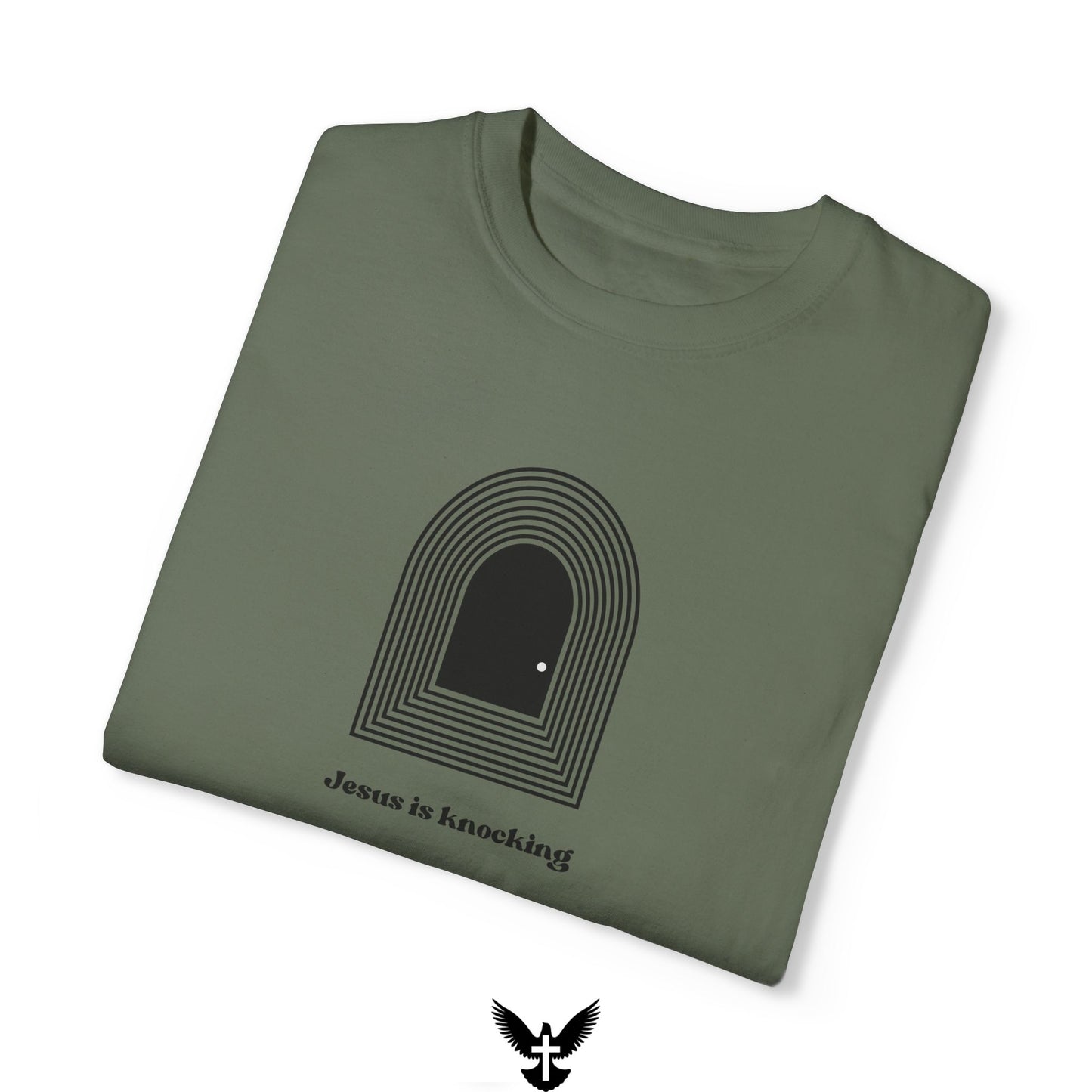 Jesus is knocking Comfort Colors Tee